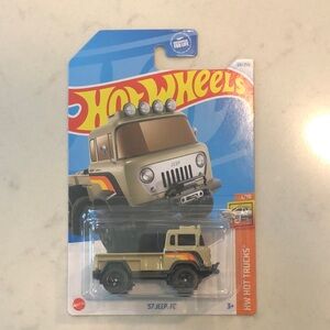 Mattel Tan and Black Jeep FC Toy Truck